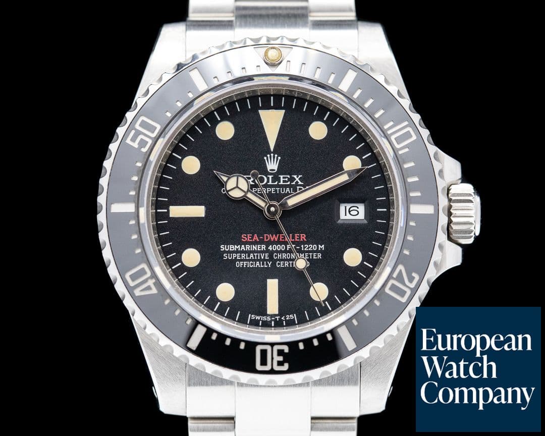 Image of Rolex Project X Designs 1967 Heritage Edition Single Red Rolex Sea-Dweller