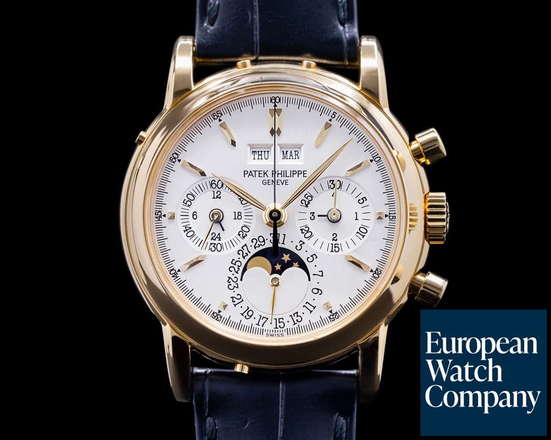 Image of Patek Philippe Perpetual Calendar Chronograph 3970E 18k Yellow Gold 