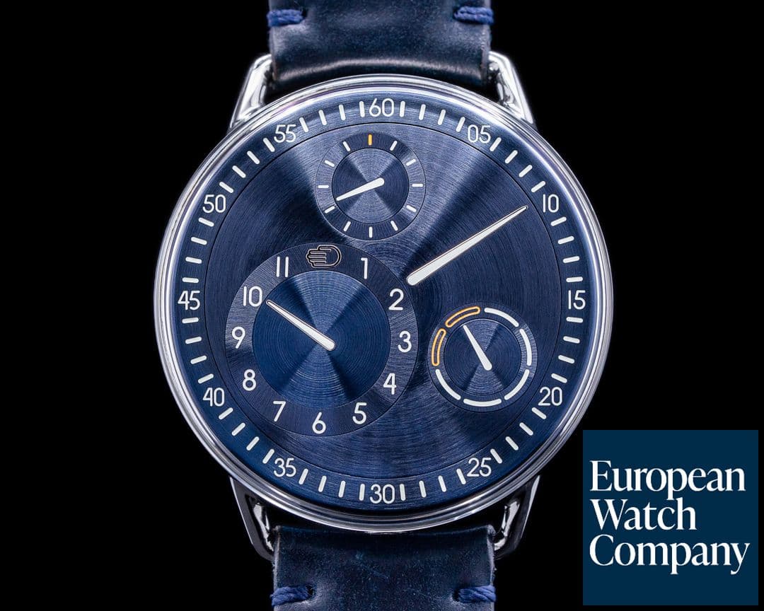 Image of Ressence Type 1 Slim "Night Blue" FULL SET