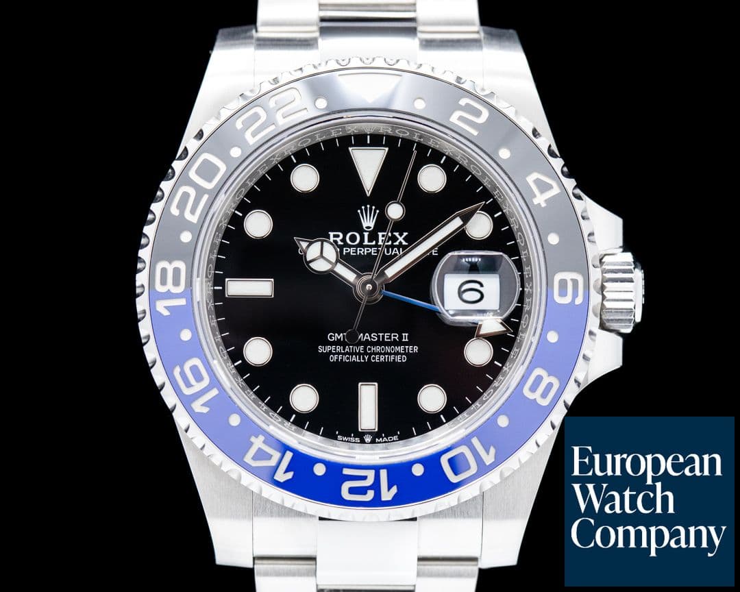 Image of Rolex GMT Master II 126710 Ceramic "Batman" SS 2022