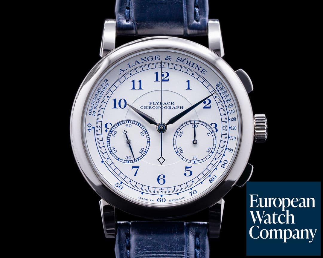 Image of A. Lange and Sohne 1815 Chronograph 414.026 18K White Gold BOUTIQUE