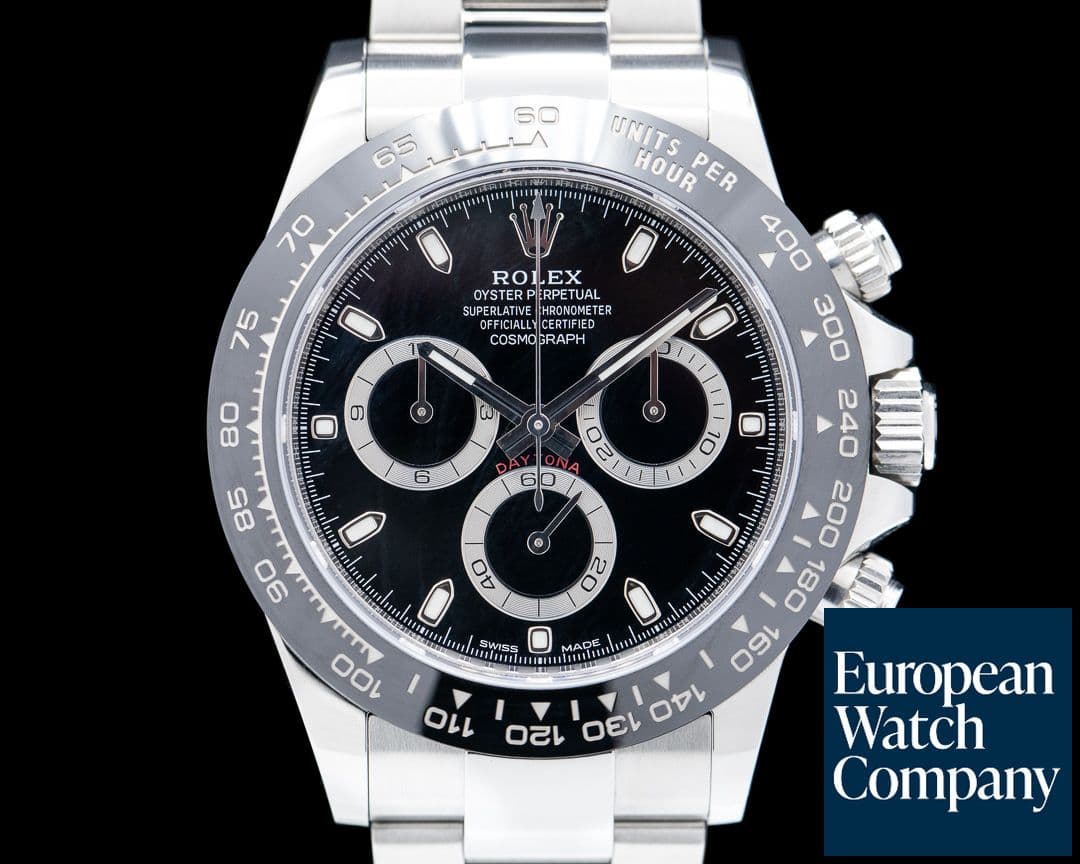 Image of Rolex Daytona 116500 Ceramic Bezel SS / Black Dial 2022