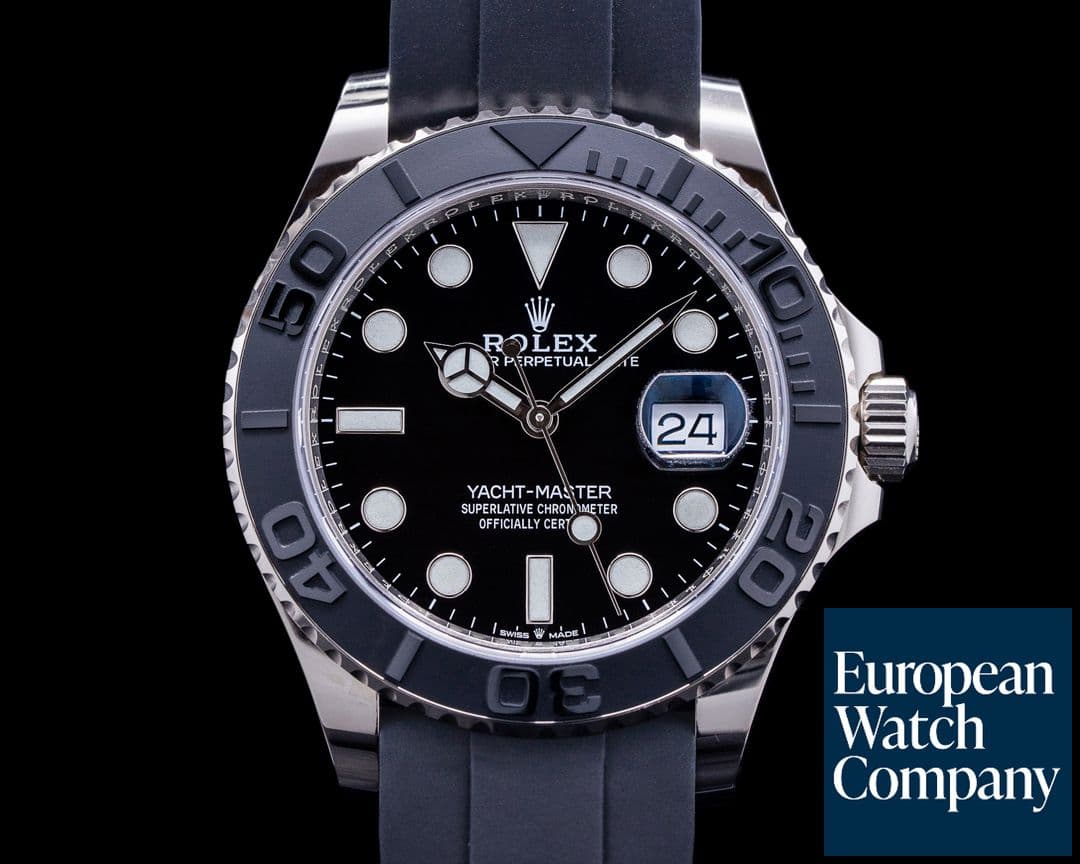 Image of Rolex Yacht Master 226659 18K White Gold / Rubber 42MM 2021