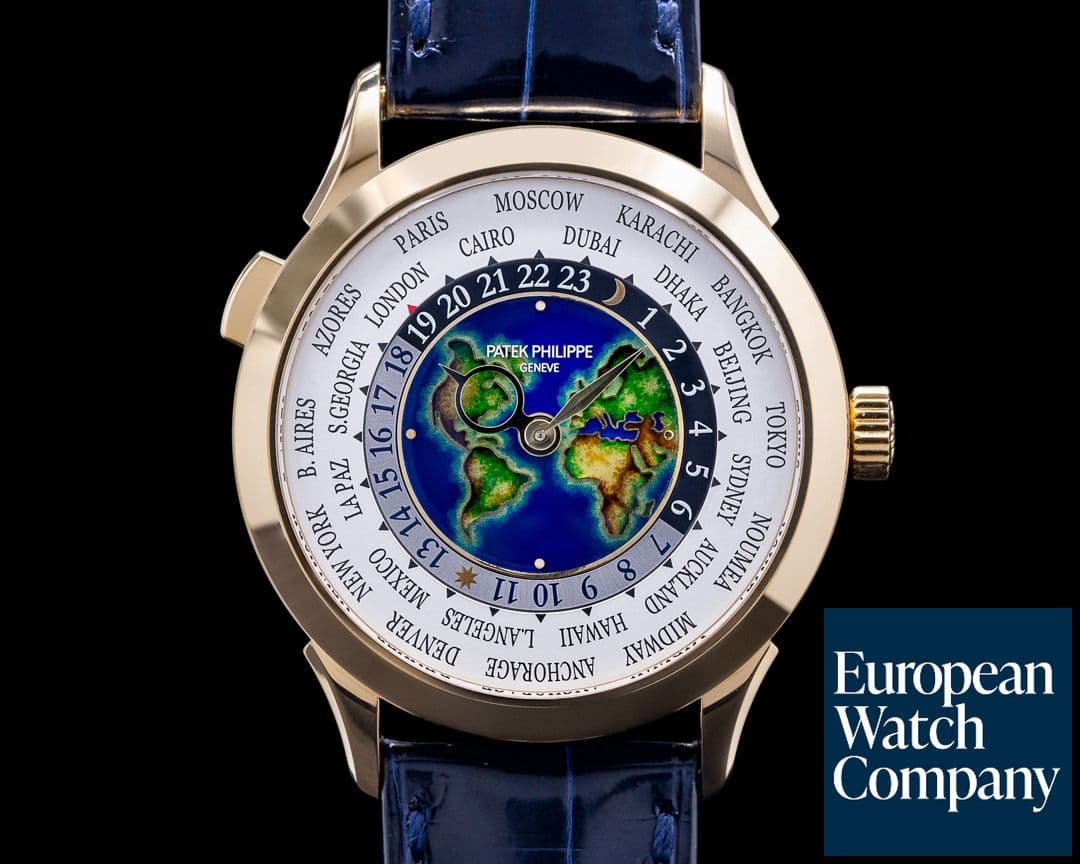 Image of Patek Philippe World Time 5231J Enamel Dial 18K Yellow Gold 2021