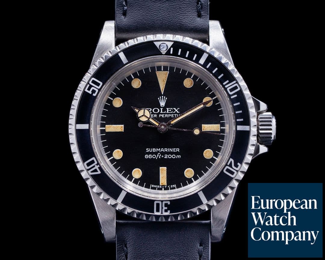 Image of Rolex Vintage Submariner 5513 Maxi Matte Dial