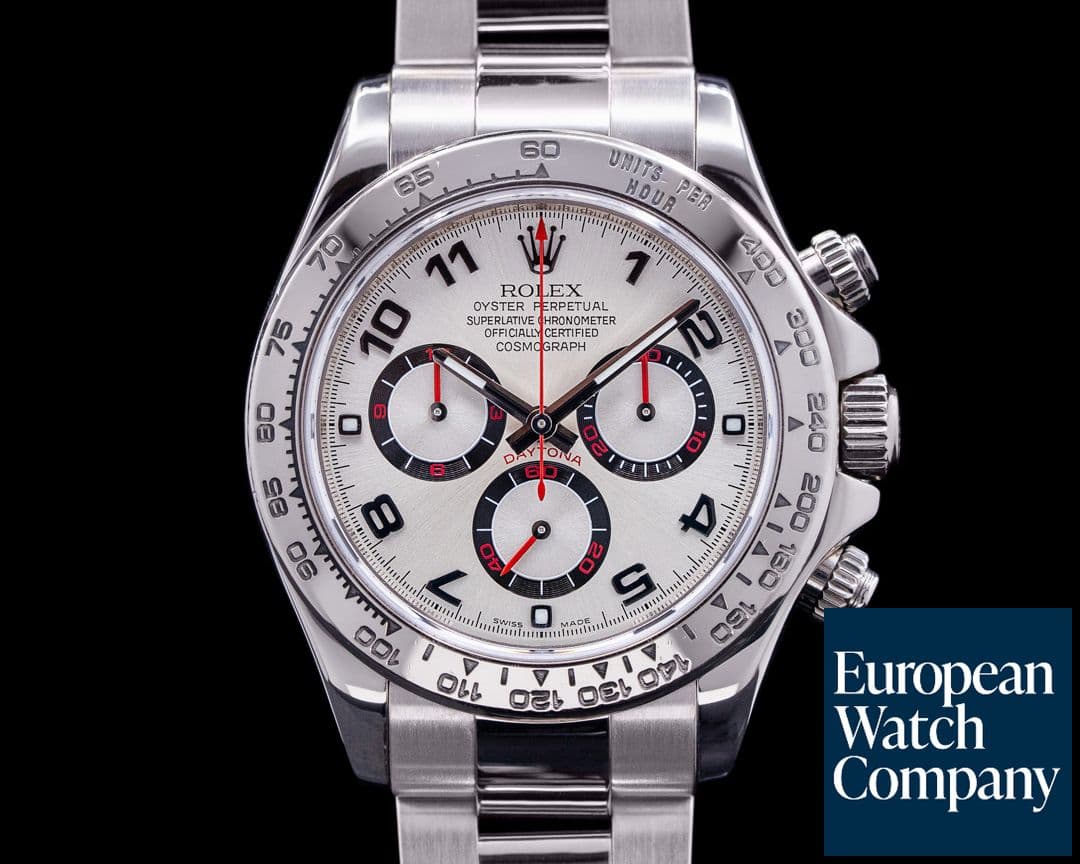 Image of Rolex Daytona 116509 18k White Gold Racing Dial 