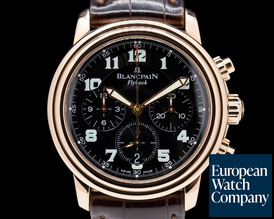 Image of Blancpain Flyback Chronograph Limited Edition 18K Rose Gold 38mm