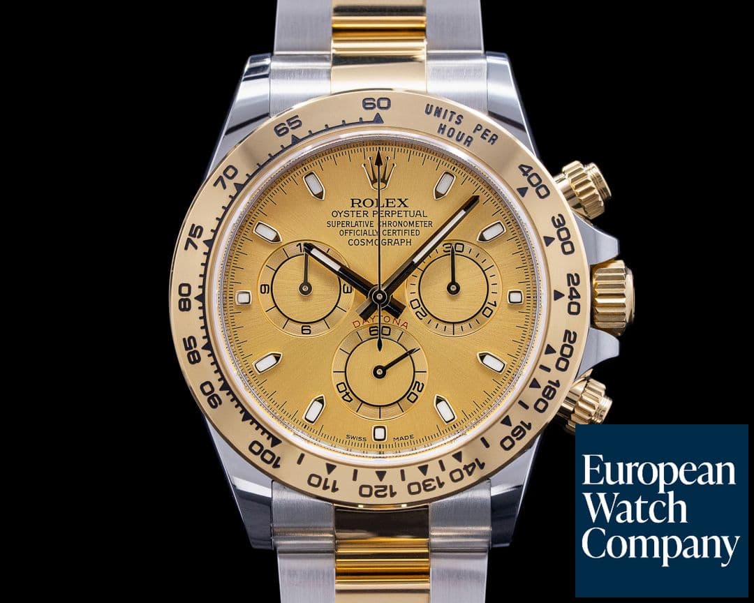 Image of Rolex Daytona Champagne Dial 18K Yellow Gold / SS 2021