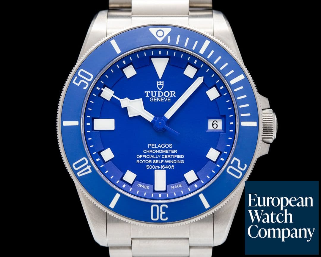 Image of Tudor Pelagos Blue Dial In-House Caliber Titanium