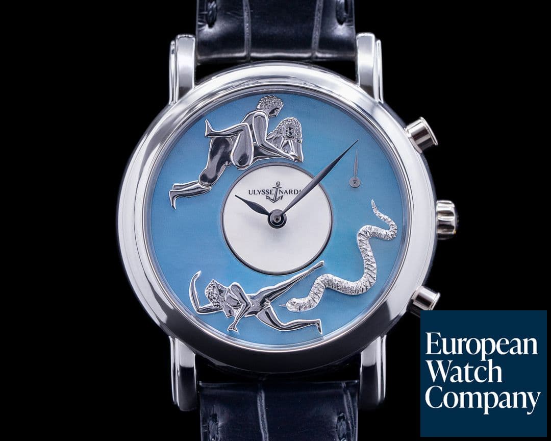 Image of Ulysse Nardin San Marco Erotic Hour Striker Platinum MOP FULL SET