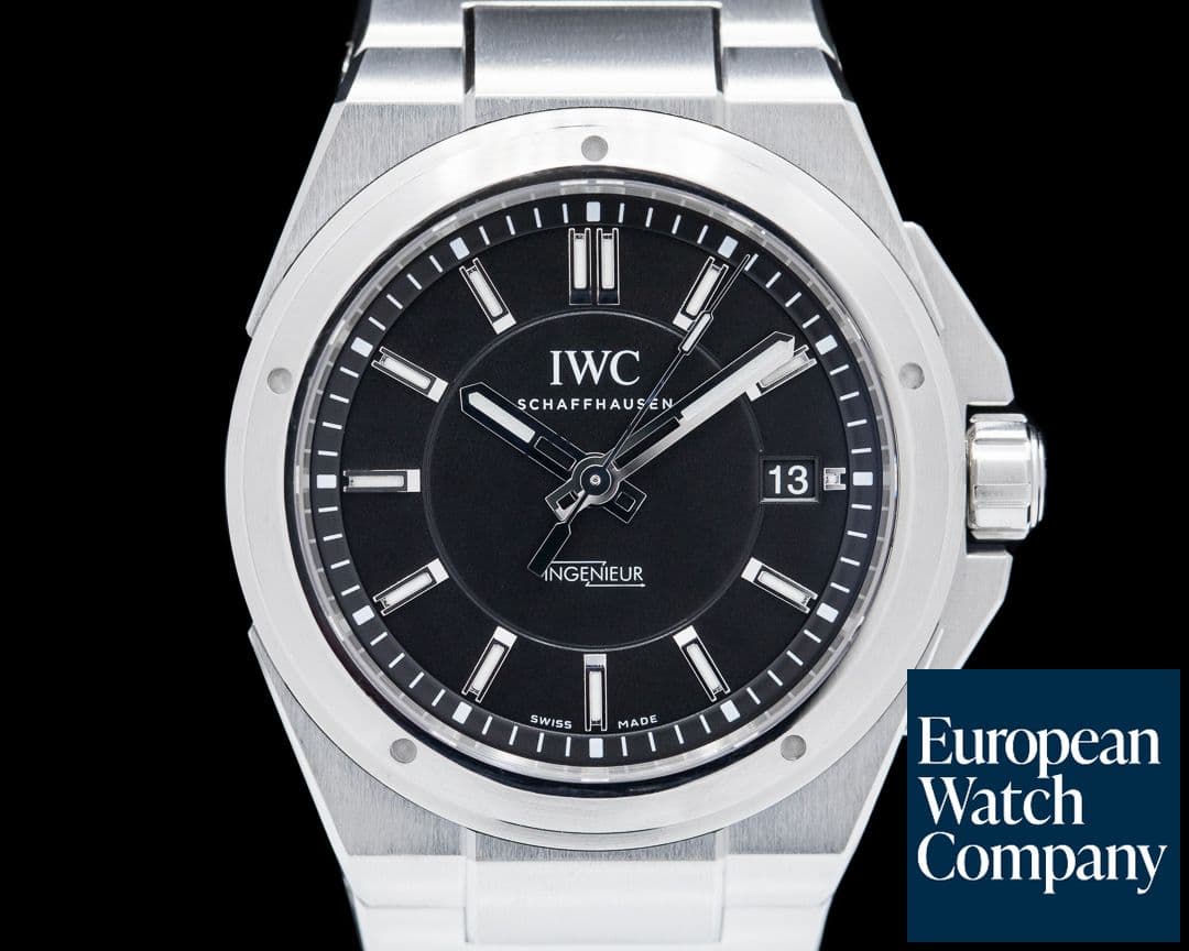 Image of IWC Ingenieur Black Dial SS / SS