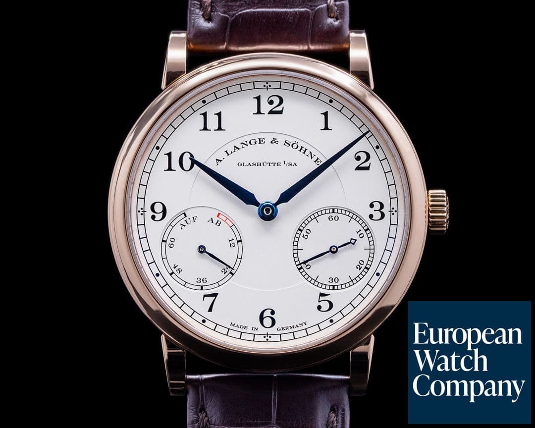 Image of A. Lange and Sohne 1815 Up & Down 234.032 18K Rose Gold 