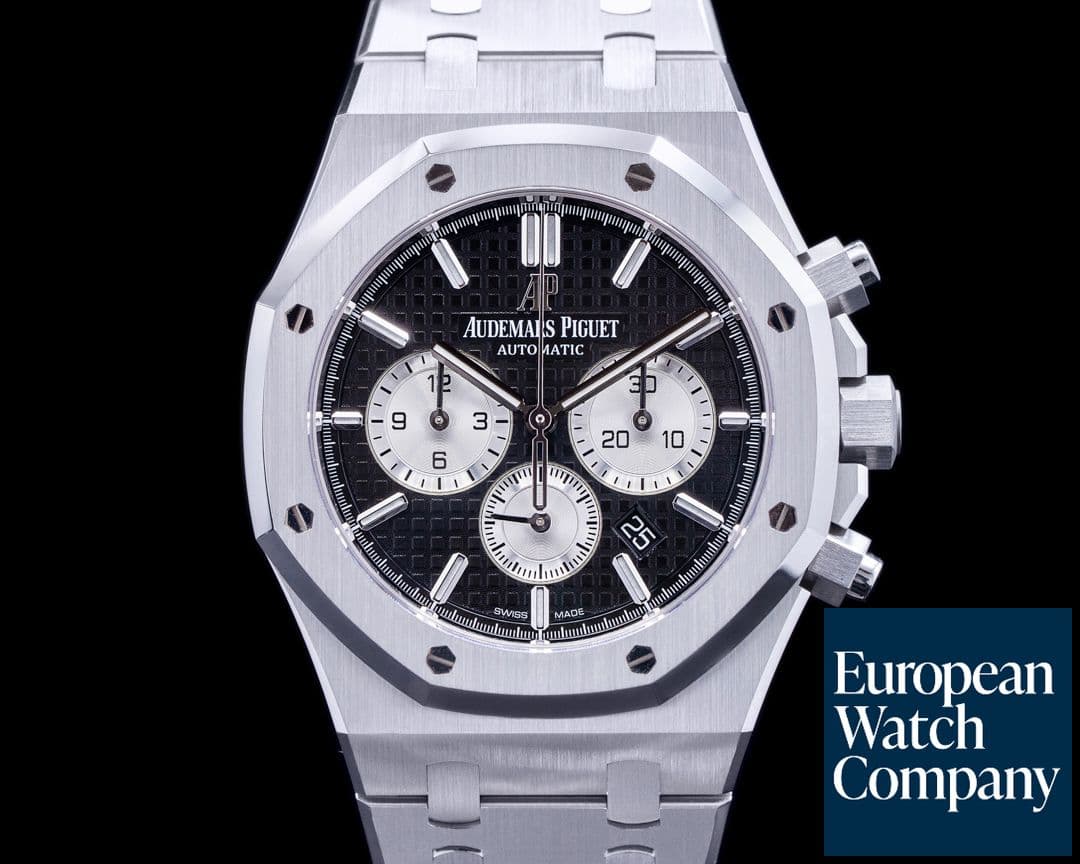 Image of Audemars Piguet Royal Oak 26331ST  Chronograph Black Dial SS 41MM 2021 FULL SET