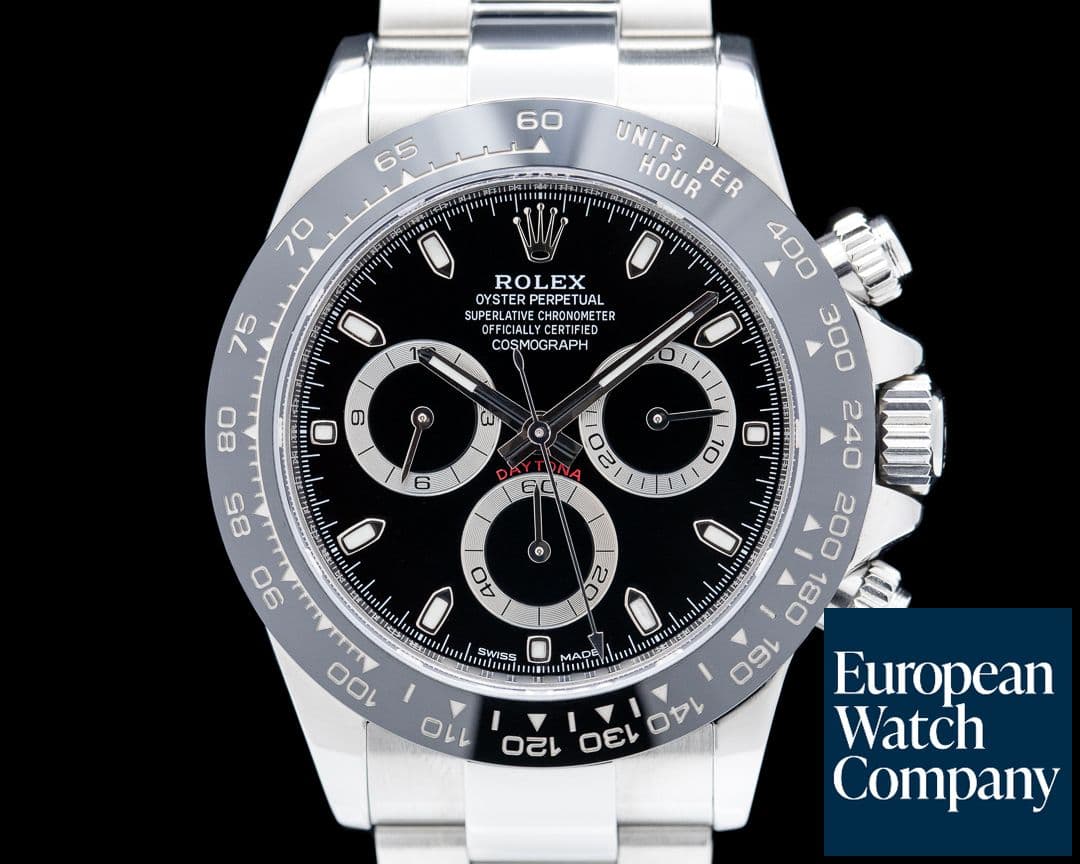 Image of Rolex Daytona 116500 Ceramic Bezel SS / Black Dial 