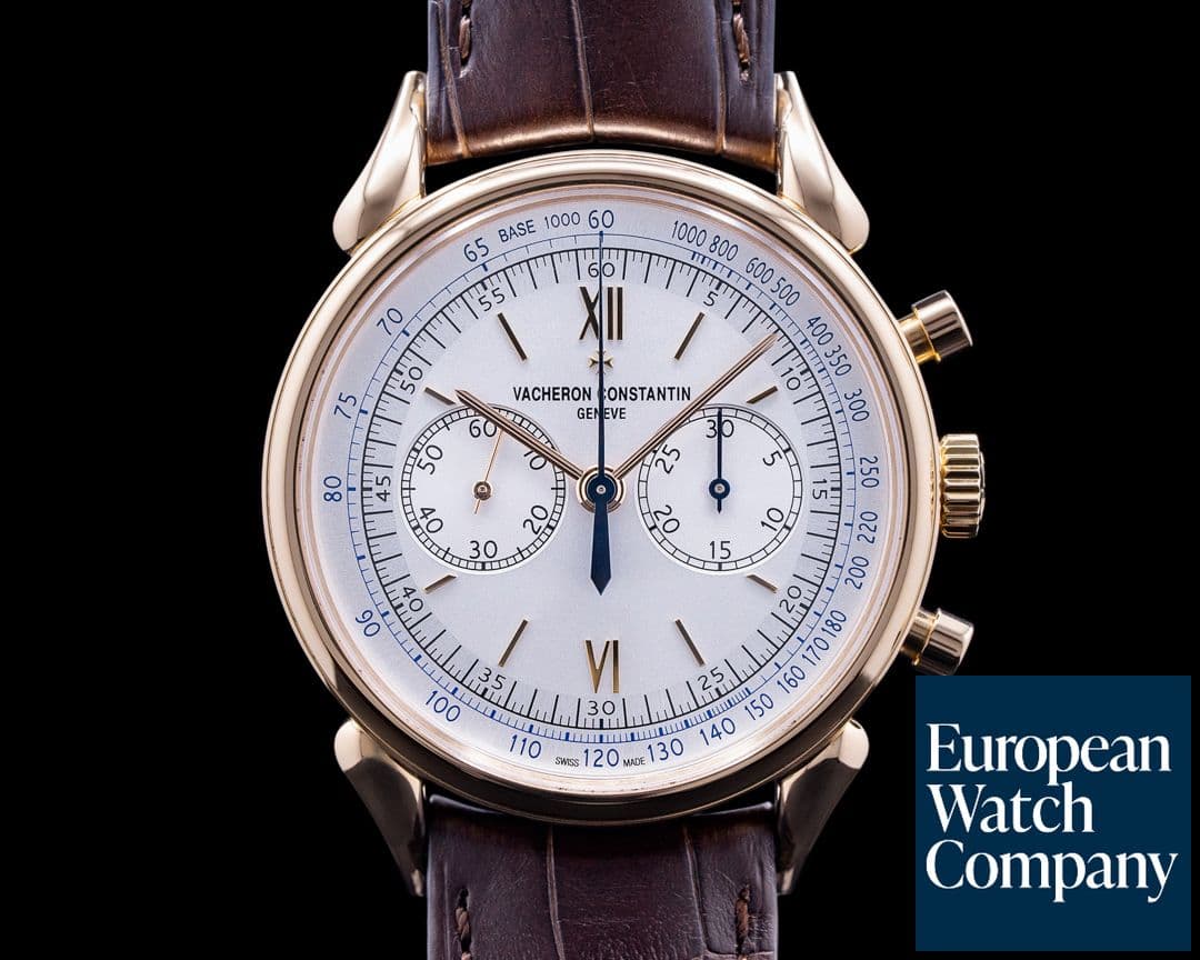 Image of Vacheron Constantin Les Historiques 1955 Cornes de Vache 18k Rose Gold