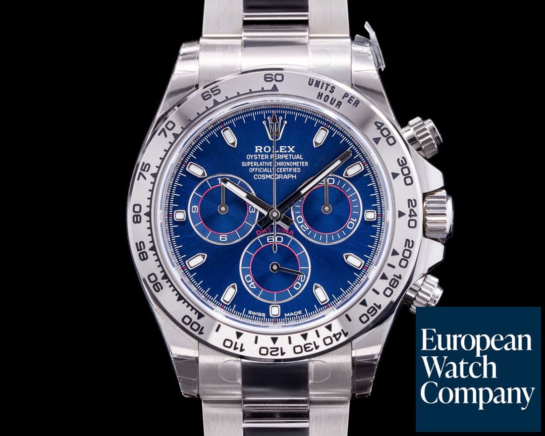 Image of Rolex Daytona 116509 Blue Dial 18K White Gold 2021