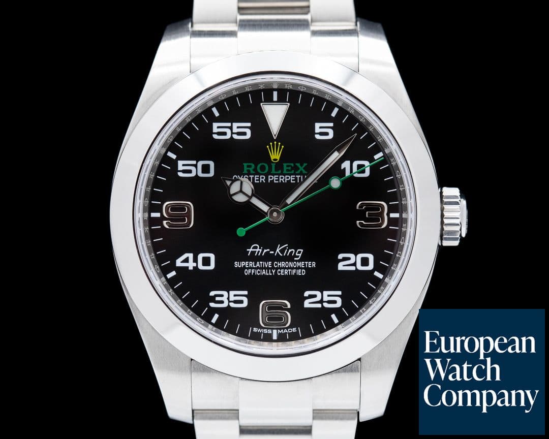 Image of Rolex Air King 116900 Black Dial SS