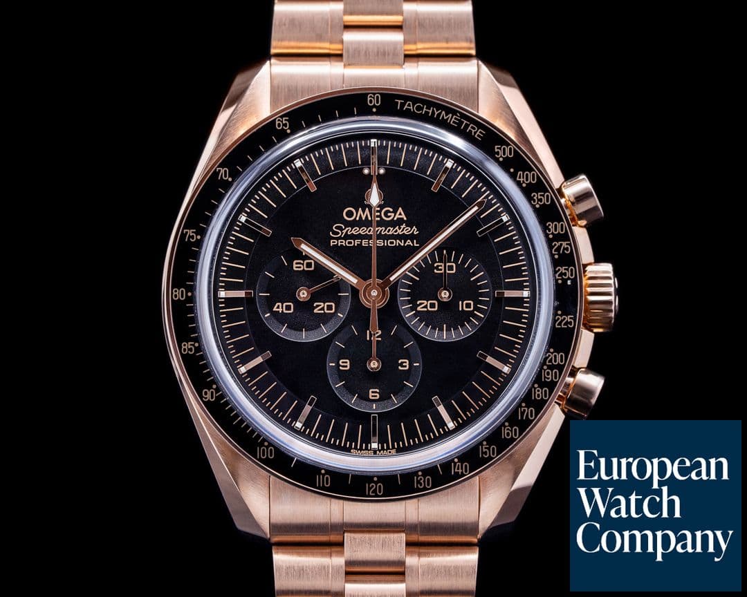 Image of Omega Speedmaster Moonwatch Professional Sedna Gold UNWORN