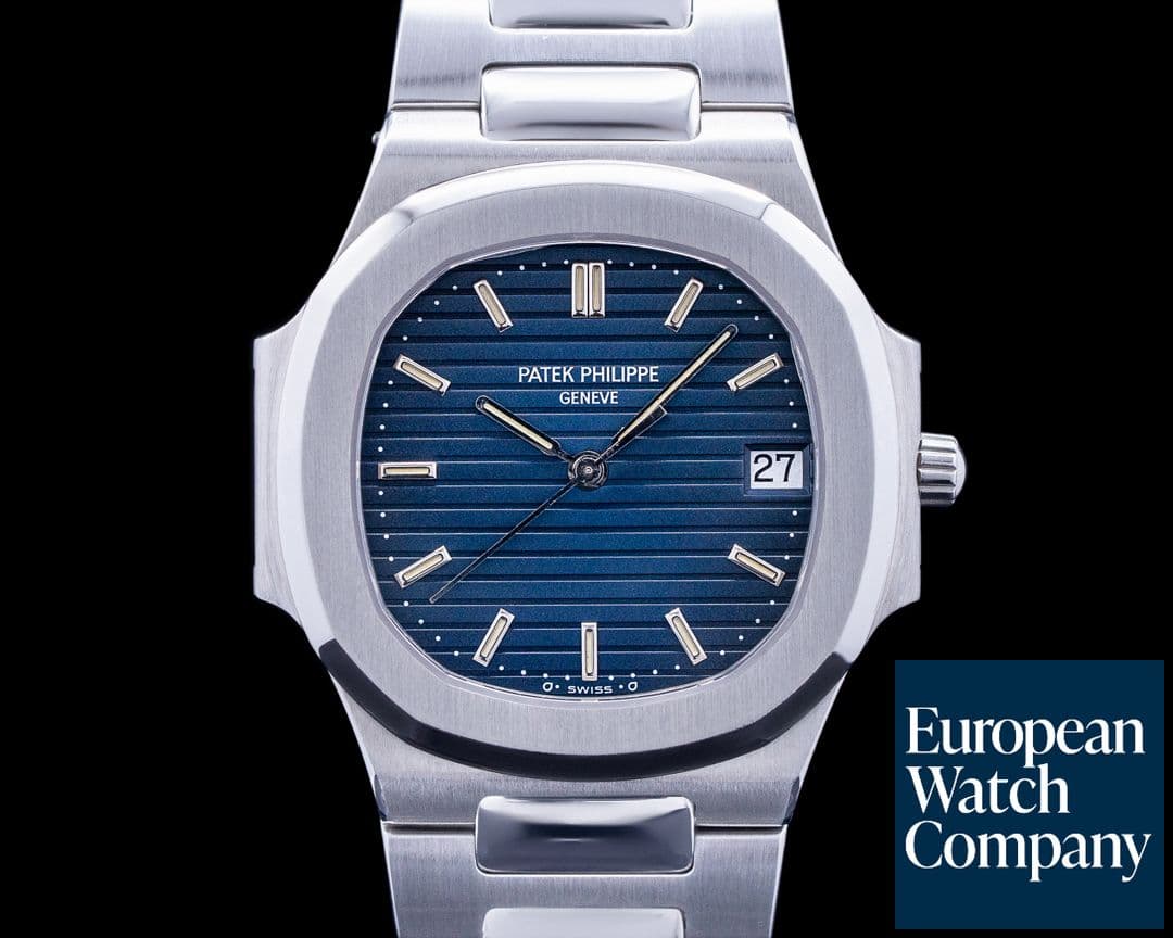 Image of Patek Philippe Nautilus 3900 Quartz SS Blue Dial FULL SET
