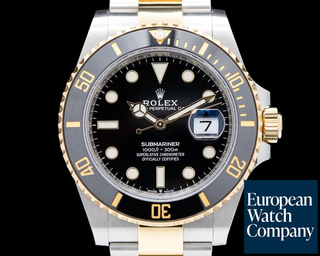 Image of Rolex Submariner 41MM 126613LN Black Dial 18K / SS
