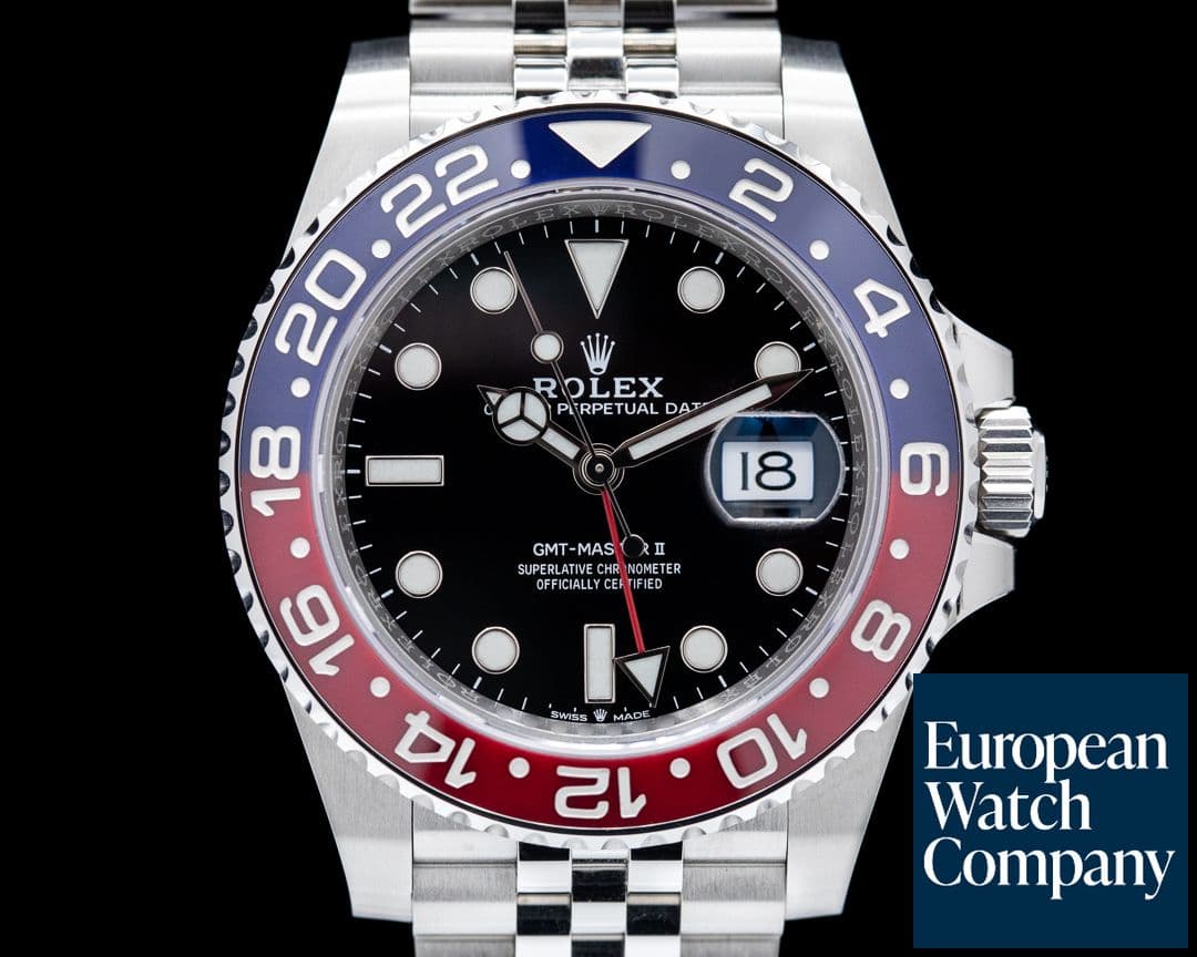 Image of Rolex GMT Master II Ceramic 126710 "Pepsi" SS / Jubilee UNWORN