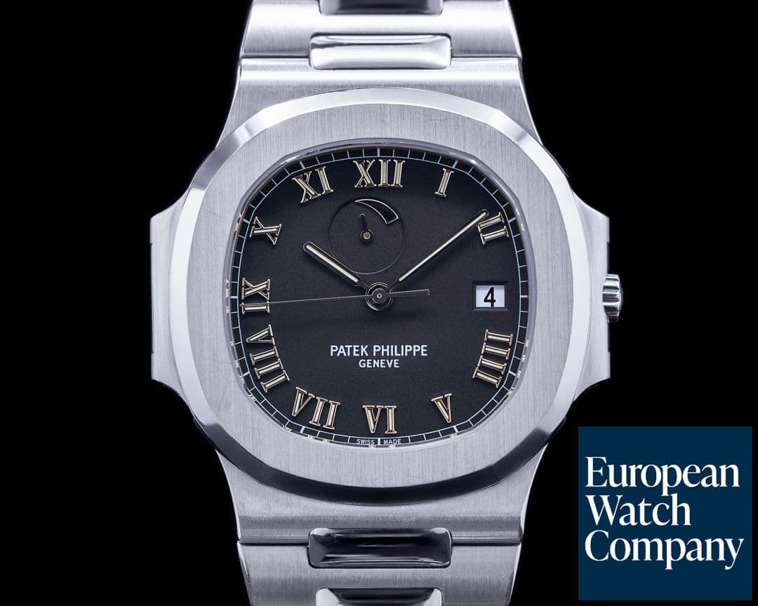 Image of Patek Philippe Nautilus 3710 "Comet" SS Black Dial FULL SET