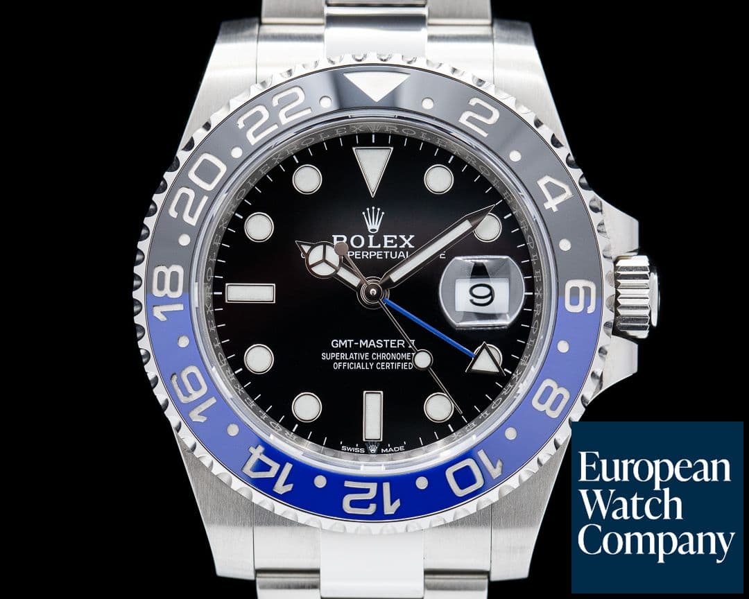 Image of Rolex GMT Master II 126710 Ceramic "Batman" SS / SS