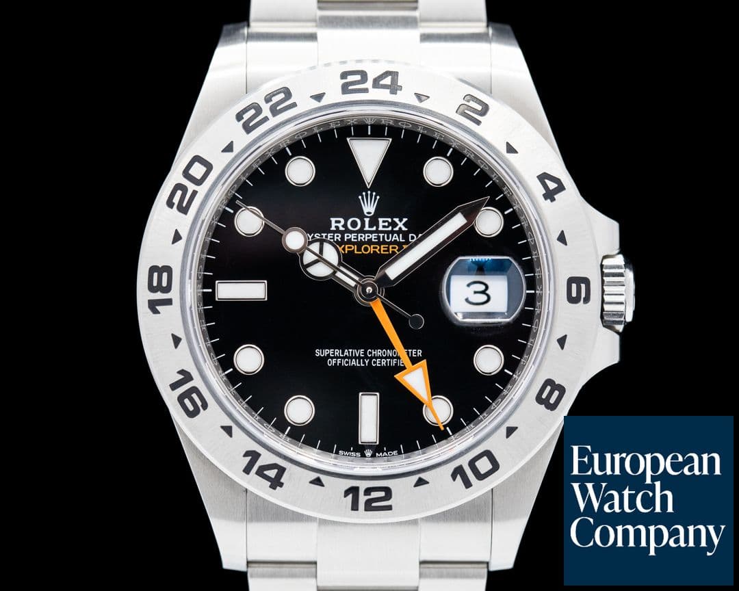 Image of Rolex Explorer II Black Dial SS 2021