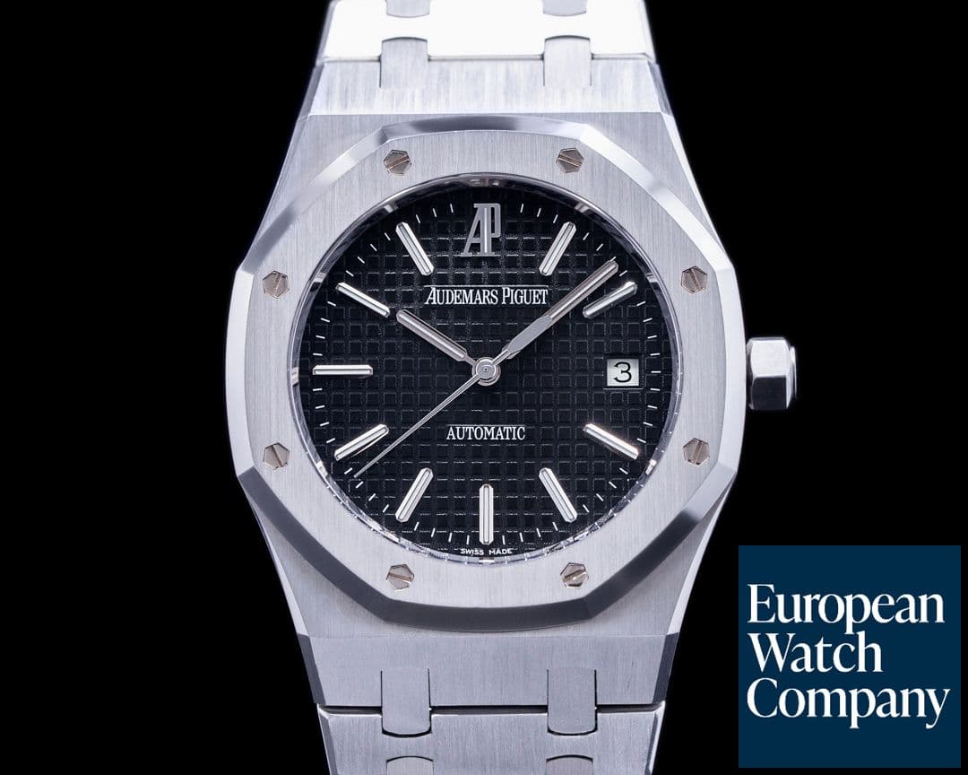 Image of Audemars Piguet Royal Oak Black Dial 15300ST SS