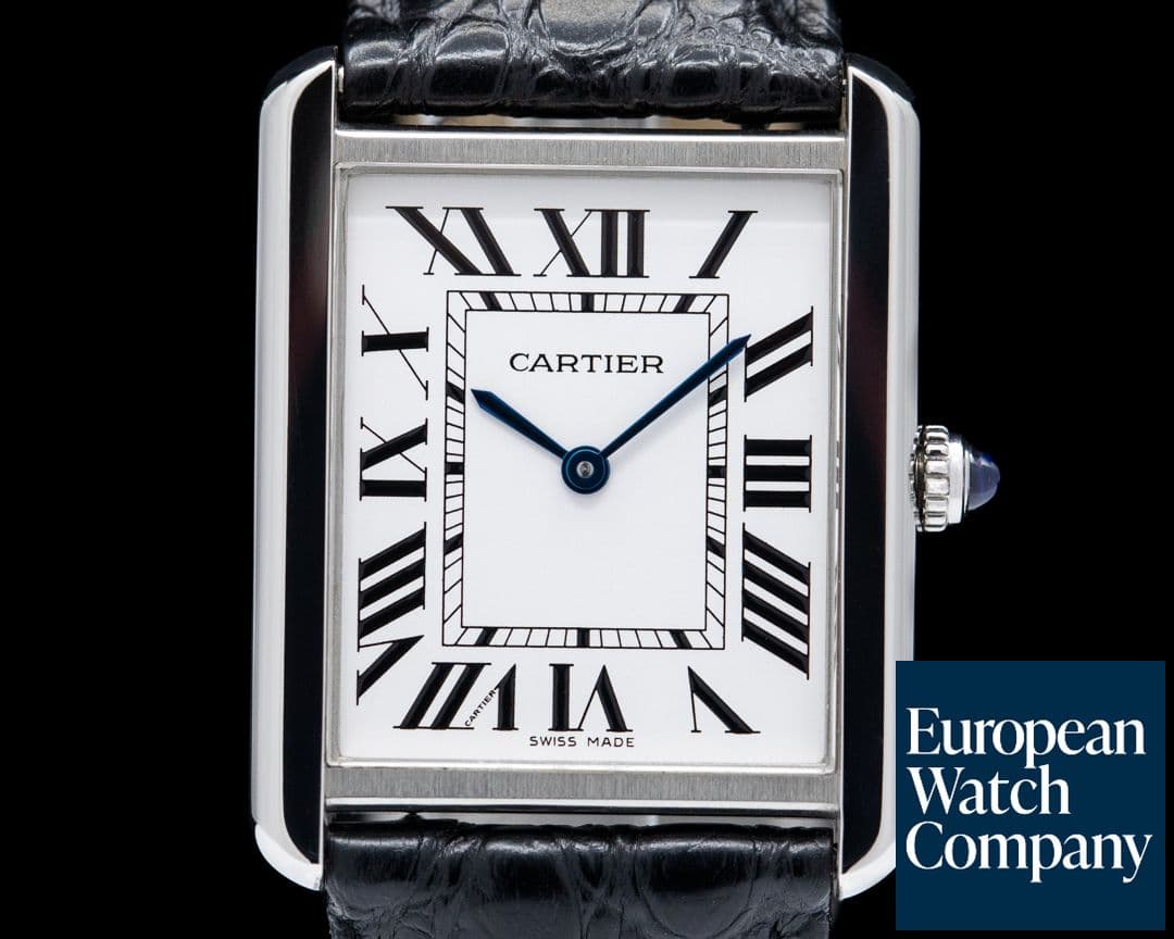 Image of Cartier Tank de Cartier SS/Quartz 