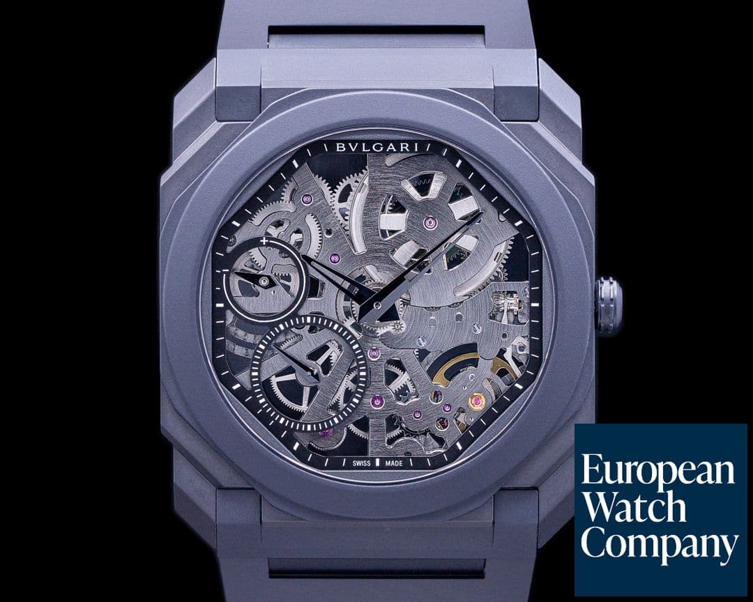 Image of Bulgari Octo Finissimo Skeleton Black Ceramic 2022