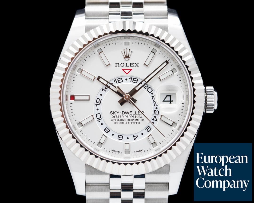 Image of Rolex Sky Dweller 326934
Steel White Dial SS
Jubilee bracelet 2022
