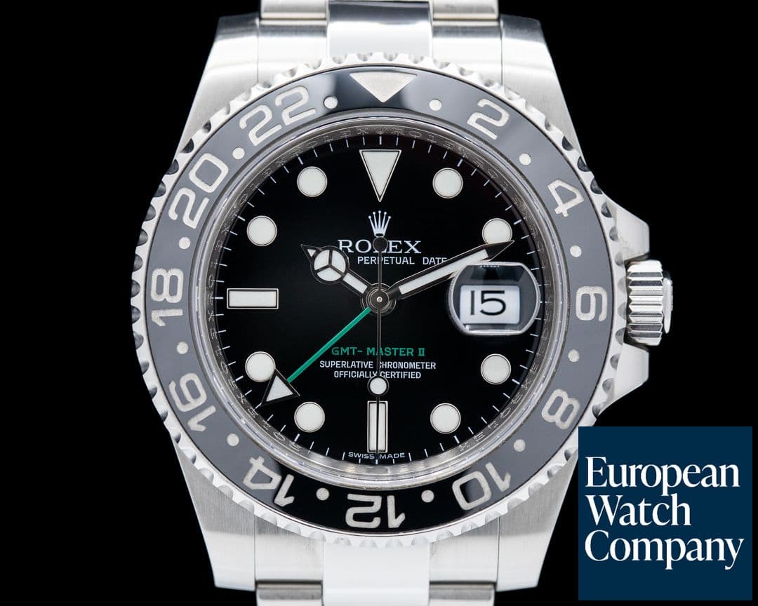 Image of Rolex GMT Master II 116710LN Ceramic SS 