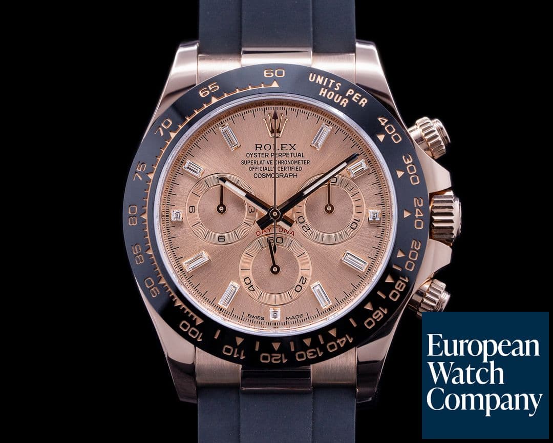Image of Rolex Cosmograph Daytona 116515LN Ceramic 18K Everose Gold / Sundust Diamond