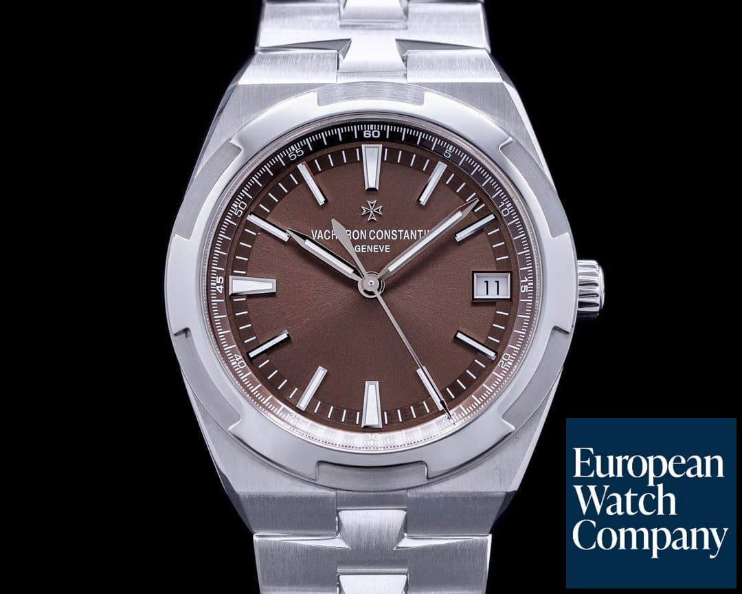 Image of Vacheron Constantin Overseas 4500v Automatic 41mm BROWN Dial RARE