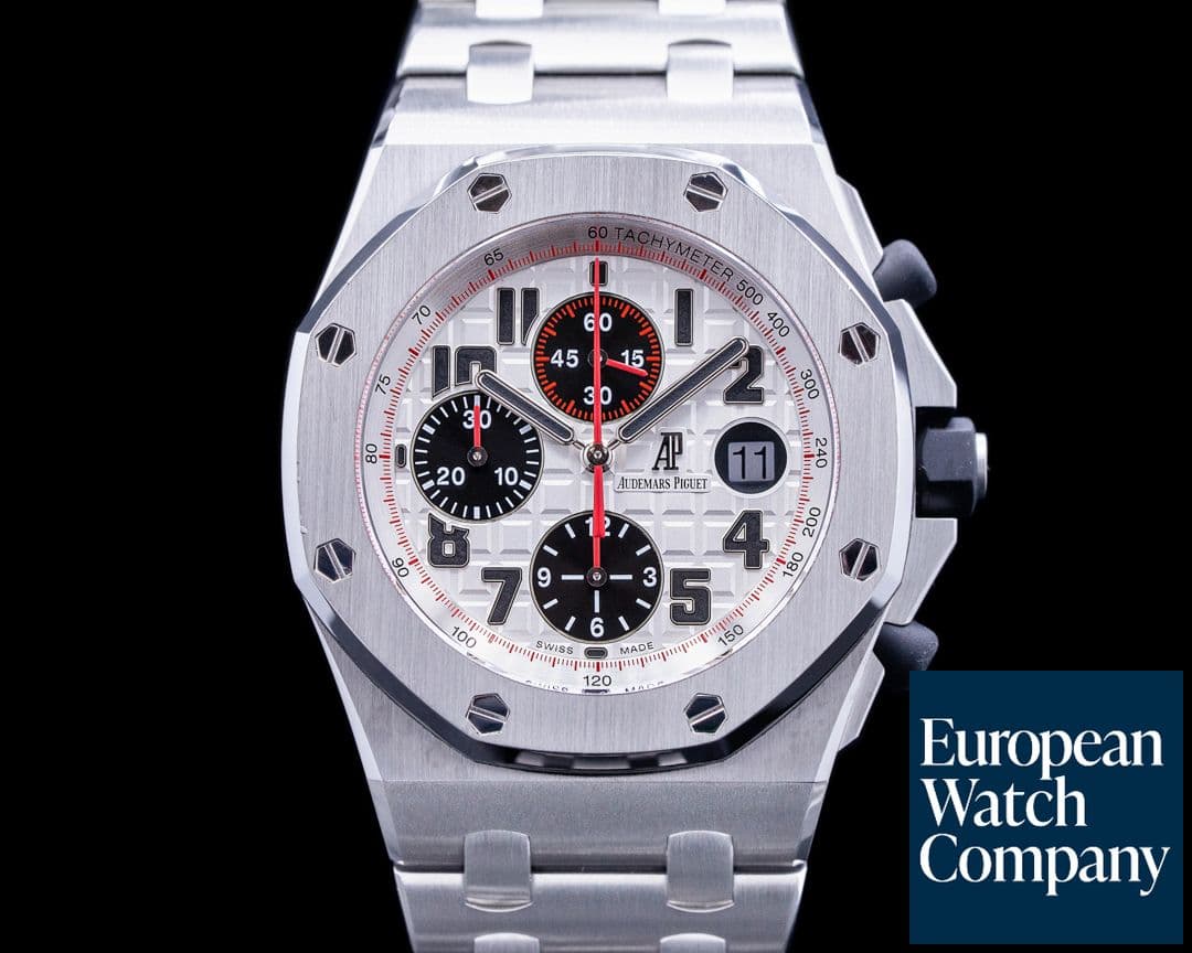 Image of Audemars Piguet Royal Oak Offshore Panda SS / Bracelet