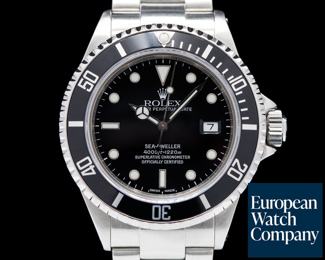 Image of Rolex Sea Dweller 16600 SS Sharp
