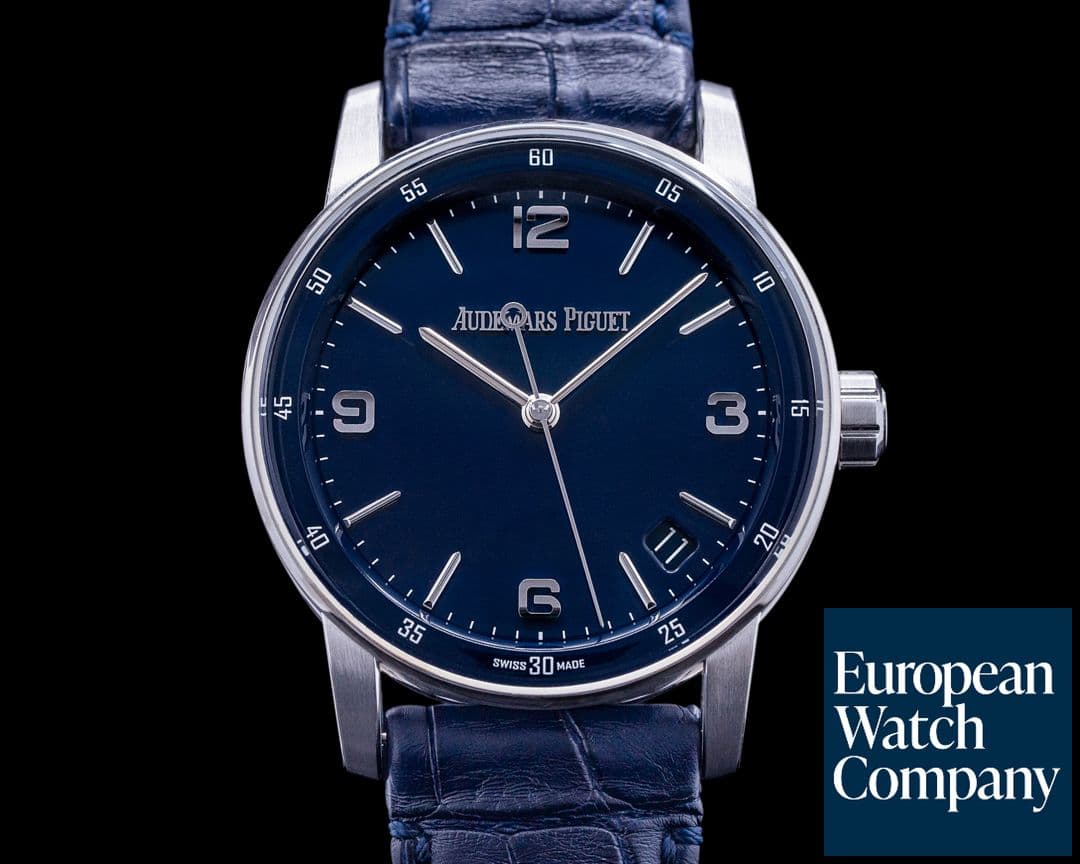 Image of Audemars Piguet Code 11:59 Automatic 18k White Gold / Blue Dial