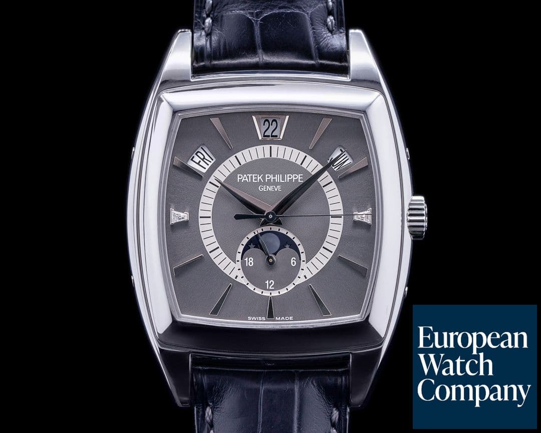 Image of Patek Philippe Gondolo Calendario 5135 Grey Dial Platinum 