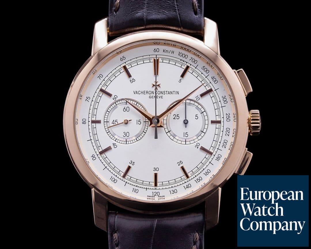 Image of Vacheron Constantin Patrimony Traditionnelle Chronograph 47192 18K Rose Gold 