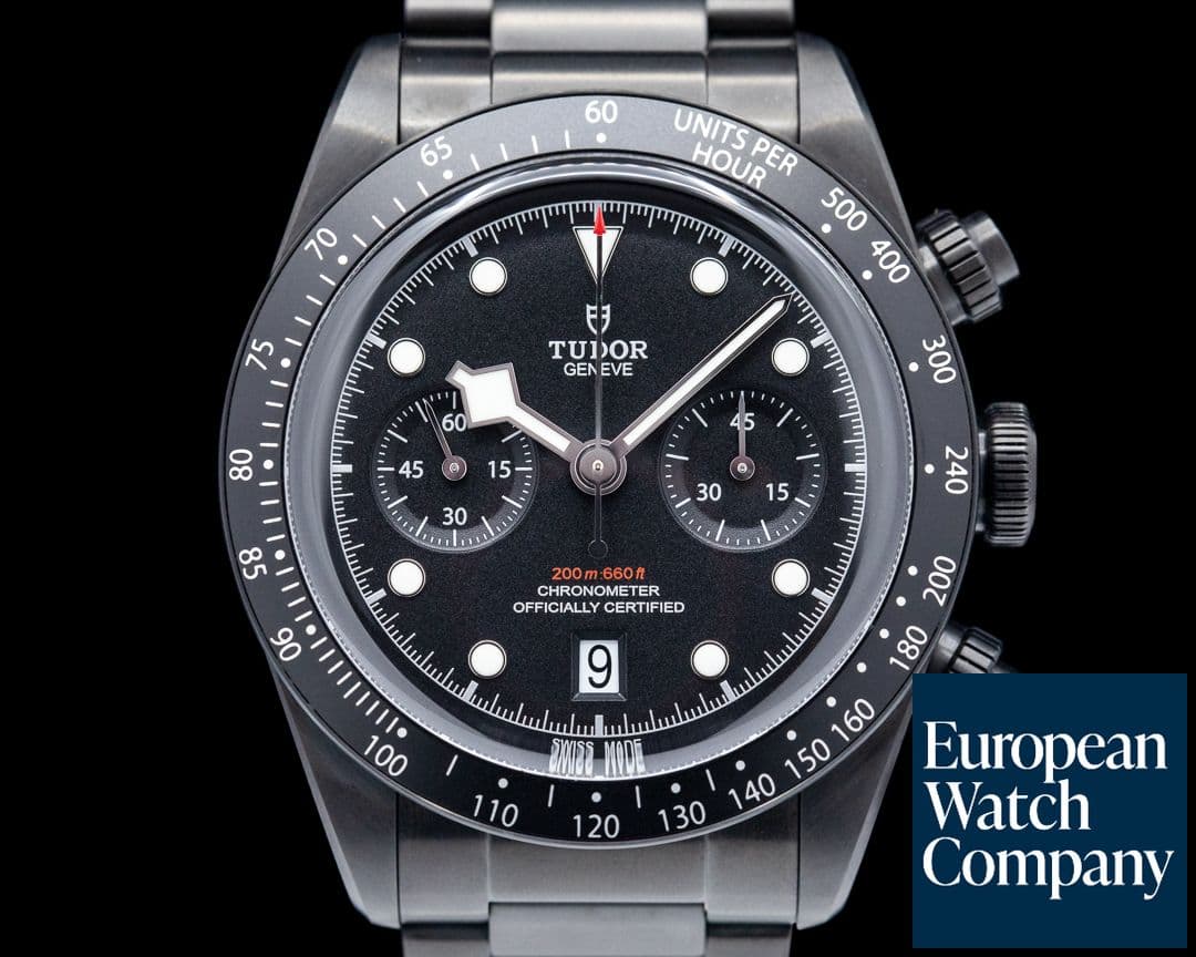 Image of Tudor Tudor Heritage Black Bay Chronograph 79360DK Dark LIMITED