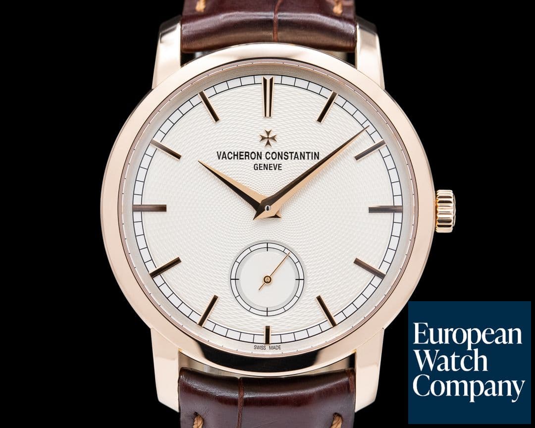 Image of Vacheron Constantin Patrimony Traditionnelle 18K Rose Gold BOUTIQUE GUILLOCHE