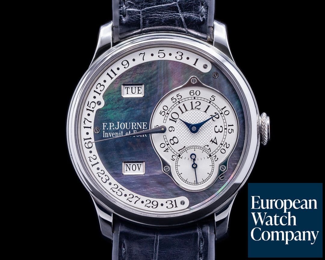 Image of F. P. Journe Octa Calendrier Black Mother of Pearl 38MM VERY RARE LIMITED