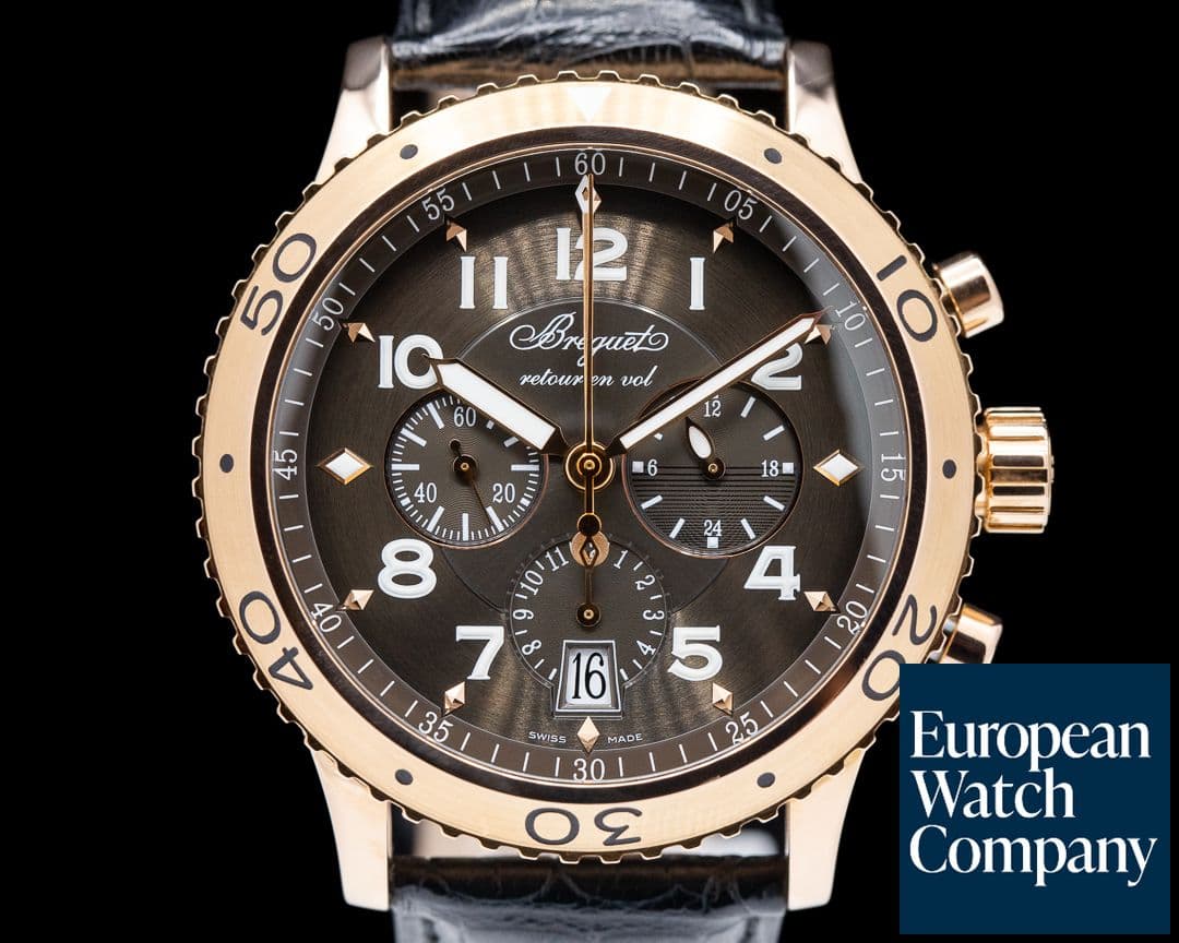 Image of Breguet Type XXI 3810BR Flyback 18K Rose Gold