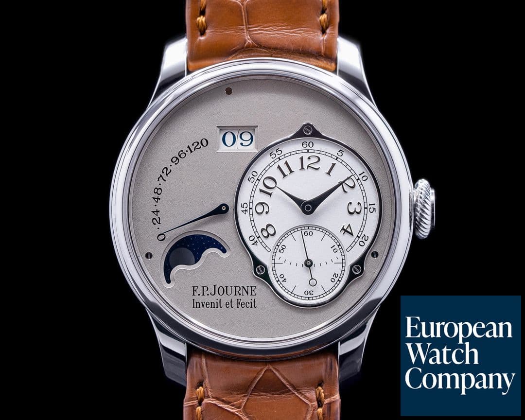 Image of F. P. Journe Octa Lune Automatic Platinum / Grey Dial 42MM