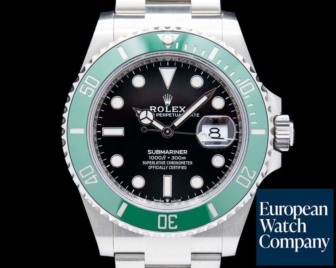 Image of Rolex Submariner Date 126610LV Kermit GREEN Ceramic Bezel 2021