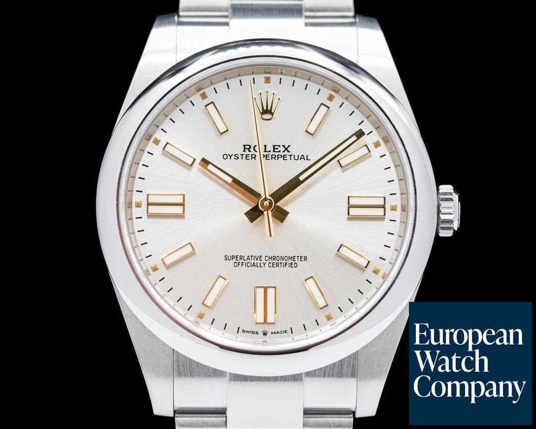 Image of Rolex Oyster Perpetual 124300 41mm SS / Silver Dial 2020 UNWORN