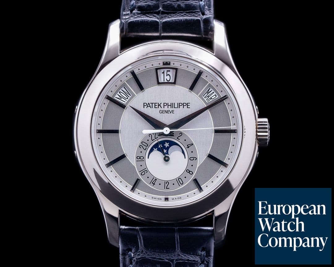 Image of Patek Philippe Annual Calendar 5205G Silver Dial 18K