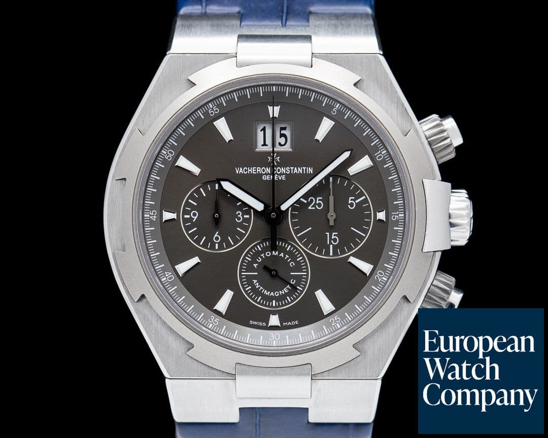 Image of Vacheron Constantin Overseas "Deep Stream" Chronograph SS / Titanium