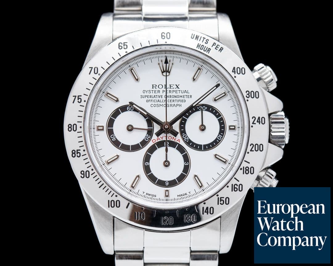 Image of Rolex Daytona SS White Dial Zenith Movement INVERTED 6 1993